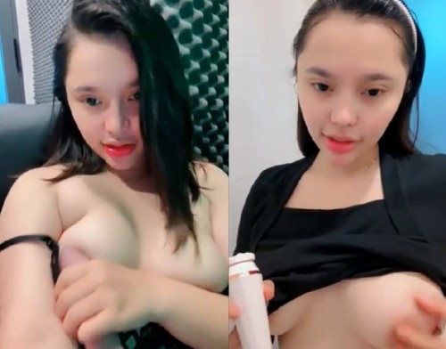 Clip sex em Võ Cao Như Hạ khoe hàng thủ dâm trên live